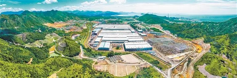 深汕比亞迪汽車工業(yè)園一期已實(shí)現(xiàn)投產(chǎn)，二期正加速?zèng)_刺投產(chǎn)