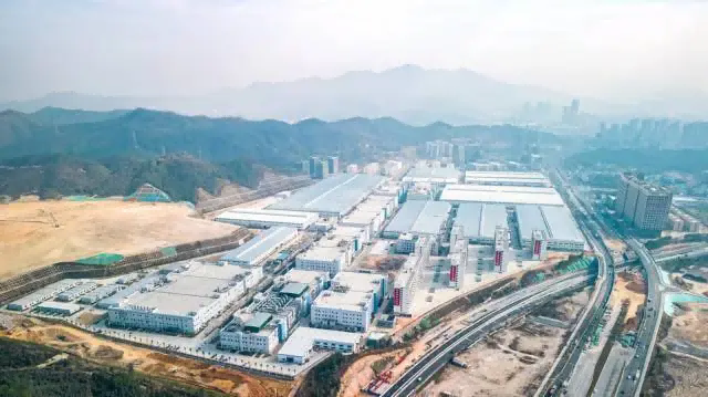 比亞迪汽車工業(yè)園（深汕）項目分兩期進行建設