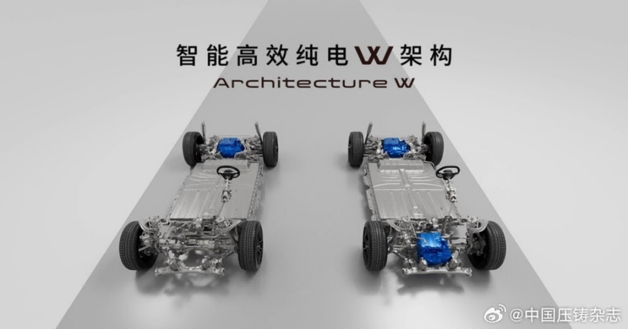 本田新品牌電池外殼采用12000T一體化壓鑄件