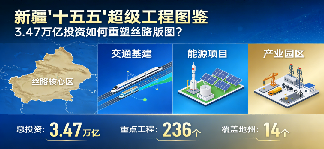 新疆"十五五"規(guī)劃3.47萬億投資如何重塑絲路版圖